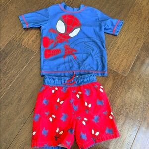 Marvel Spider-Man Kids swim set 2t